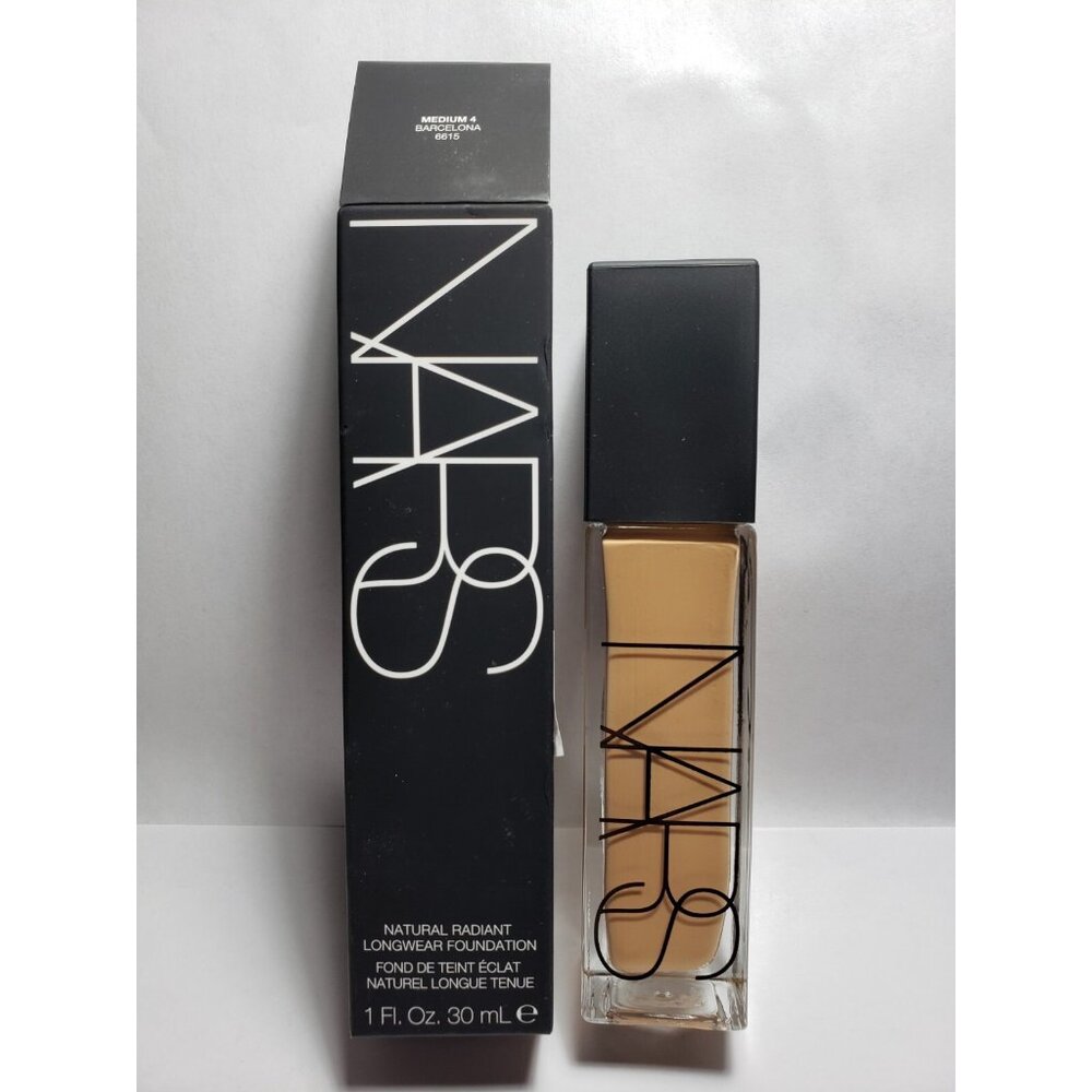NARS Natural Radiant Longwear Foundation Medium 4 Barcelona 6615 Full Size NIB